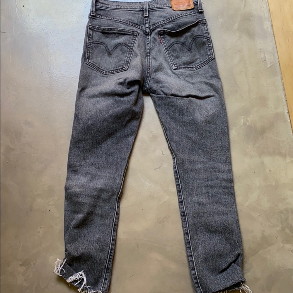 Faired cropped 501 Levi’s